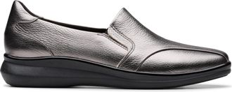Clarks Womens Lynell Edge, Pewter Metallic, 6 UK