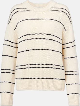 Vince Pullover in misto lana a righe