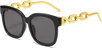 Generic Fashion Square Hip Hop Punk Sunglasses for Men and For Women Outdoor Vacation (Color : A, Size : Medium) 2026