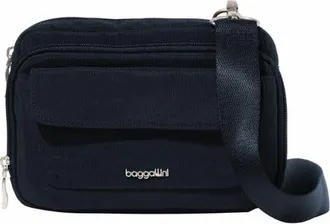 Baggallini Modern Double Zip Crossbody Bag in French Navy at Nordstrom