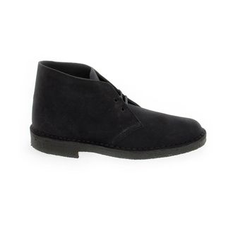 Clarks Schoenen, Heren, Blauw, 40 EU, Su&egrave;de, Navy Su&egrave;de Lage Laars met Veters