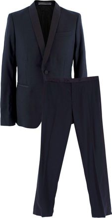 J.Lindeberg J. Lindenberg Navy Skinny Fit Suit Jacket & Trousers Size S