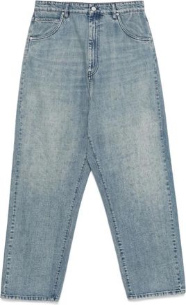 Namacheko Heldere Blauwe Jeans met Klassieke Stijl - Heren - Regular Fit Jeans - Blauw - L - Jeans