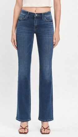 Flying Monkey Miranda Relaxed Bootcut Jeans In Revere
