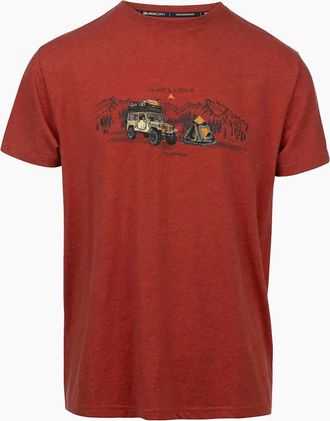 Trespass Mens Trespass Mens Horton T-Shirt - Red - Size: 44