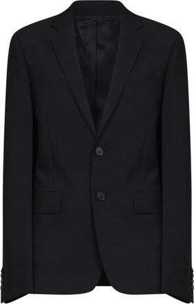 Fendi Dames, Jassen, Zwart, Maat: XS Mohair