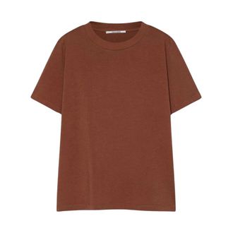 Pomandere T-Shirts, female, Brown, Size: S T-Shirt Regular