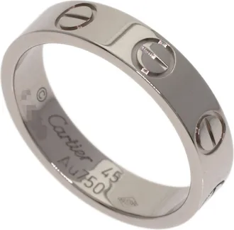 Cartier White Gold (18K) Band Ring (Pre-Owned)
