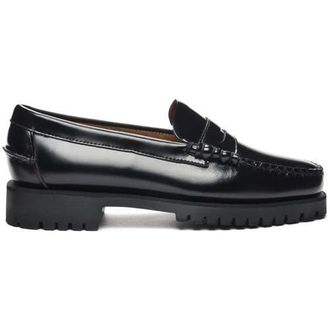 Sebago Dan Lug Penny Loafers in Black at Nordstrom, Size 10.5