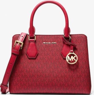 Michael Kors Camille Small Signature Logo Satchel