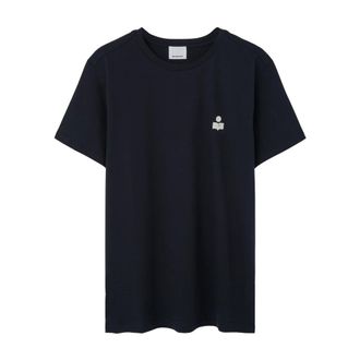 Isabel Marant Tops, Heren, Zwart, L, Bedrukte Zwarte Shirt