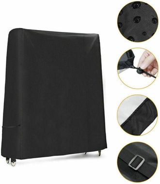 OEM Housse Table De Ping Pong - Polyester 190t Enduit Pvc - Etanche Uv Resistante - Pour Table Pliable Ext&eacute;rieur Int&eacute;rieur - 274x152x76 Cm - 1 Pi&egrave;ce