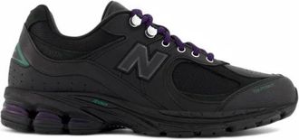 New Balance Leren sneakers met technische stofinzetten - Heren - Sneakers - Zwart - 43 EU - Schoenen