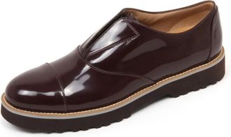 Hogan Route H259 Elastico Shoe - Dames - Platte Schoenen - Rood - 40 EU - Leer - Schoenen