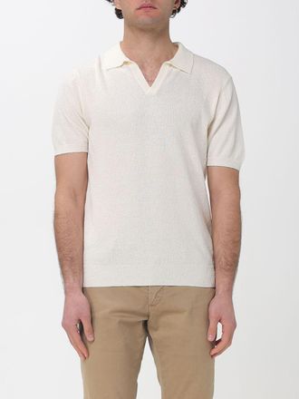 Drumohr Polo in maglia di misto cotone Drumohr