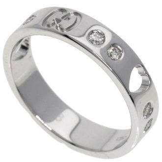 Gucci White Gold (18K) Band Ring (Pre-Owned)