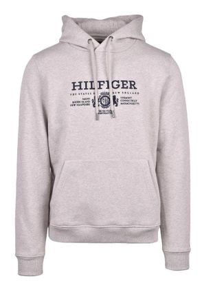 Tommy Hilfiger Light Grey Hooded Sweatshirt