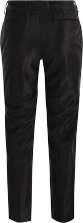 PT01 Tailored Front Crease Broeken - Dames - Straight fit broeken - Zwart - S - Katoen - Broeken