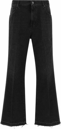 Amiri Black Flared Leg Jeans