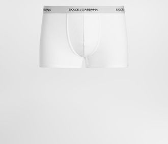 Dolce & Gabbana Regular Boxer - Man Underwear And Loungewear White Cotton 3