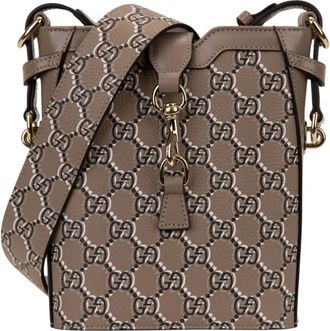 Gucci Cross Body Bags, female, Beige, Size: ONE SIZE Shoulder Bag