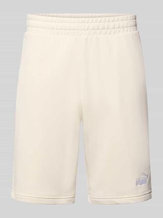 Puma Shorts mit Label-Stitching in Offwhite, Gr&ouml;&szlig;e XXXL