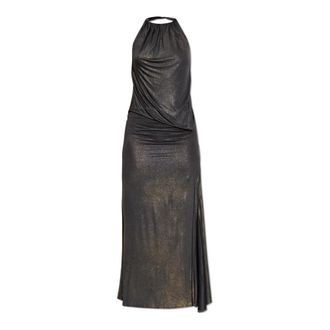 Diesel Halsjurk D-Karam-Long - Dames - Casual kleedjes - Geel - M - Kleedjes