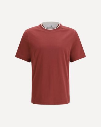 Brunello Cucinelli Cotton T-shirt Male XXL