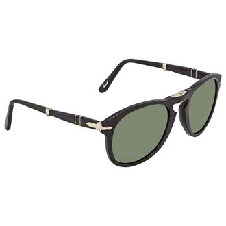 Persol Green Pilot Folding Unisex Sunglasses PO0714 95/31 54