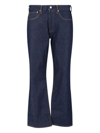 Levi's Navy 501 Denim Straight-Leg Jeans