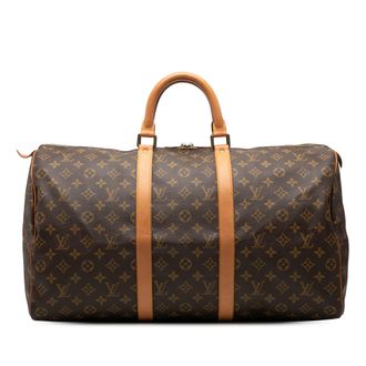 Louis Vuitton Tweedehands Monogram Keepall 50