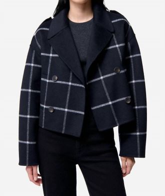 Vanessa Bruno The Beran Jacket In Noir/blanc
