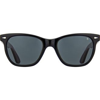 American Optical Saratoga 54mm Square Nylon Polarized in Black - Polarized at Nordstrom