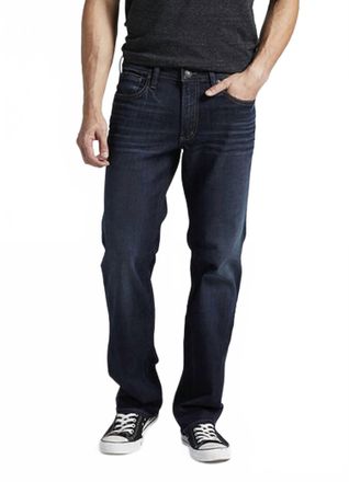Silver Jeans Co Allan Classic Fit Straight Leg Jeans In Indigo
