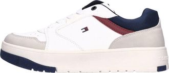 Tommy Hilfiger Schoenen, Heren, Wit, 40 EU, Leer, Sneakers