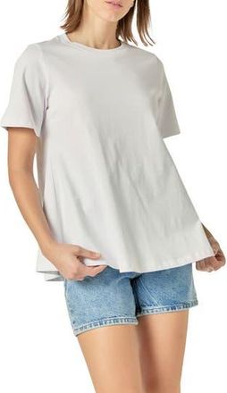 English Factory Flared T-Shirt in White at Nordstrom Rack, Size X-Small