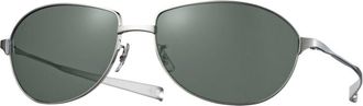 Eyevan 7285 Alps Sun BC Mens Sunglasses Silver Size 61