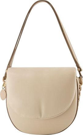 Stella McCartney Beige Others M Flap Puffy Alter Mat Bag, Never Carried (Authentic Pre-Loved)