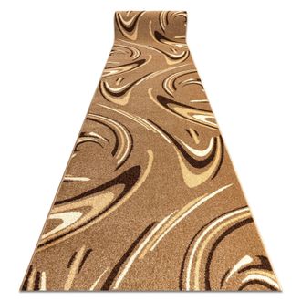 RugsX RugsX Heat-Set Fryz Runner in Brown | Size: 120 cm x 280 cm