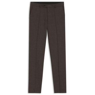 BOSS BY BECKHAM wool-blend slim-fit suit pants