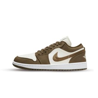 Nike Jordan Fitness, Dames, Veelkleurig, 40 EU, Leer, 1 Low SE Light Olive