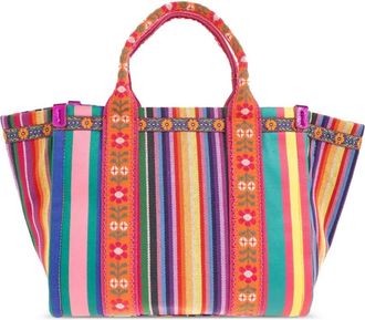 Kurt Geiger Borsa tote con dettaglio a fiori - Rosa