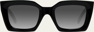 Celine Rectangle Acetate Sunglasses