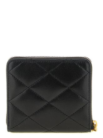 Saint Laurent Womens Black Lamb Leather Cardholder Accessory
