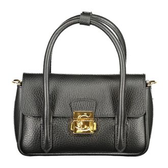Coccinelle Tassen, Dames, Zwart, ONE Size, Leer, C-Me Lock Mini Tote Bag