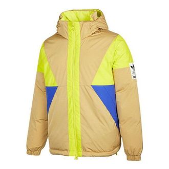 adidas Originals Revers Down Jackets Tan Yellow H66016