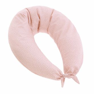 Cambrass Cojin lactancia Luna beb&eacute; 100% algod&oacute;n Rosa 80x185x16 cm