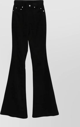 Rick Owens bootcut trousers flared leg