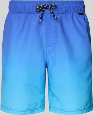 Blend Badeshorts mit Ges&auml;&szlig;leistentasche Modell BHRISLEA GRADIENCE in Royal, Gr&ouml;&szlig;e XXL