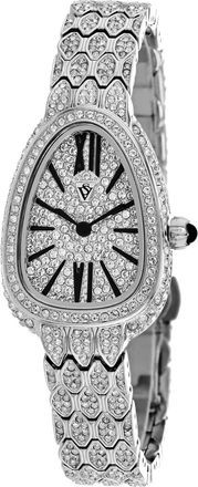 Christian Van Sant Womens Bella Silver Dial Watch